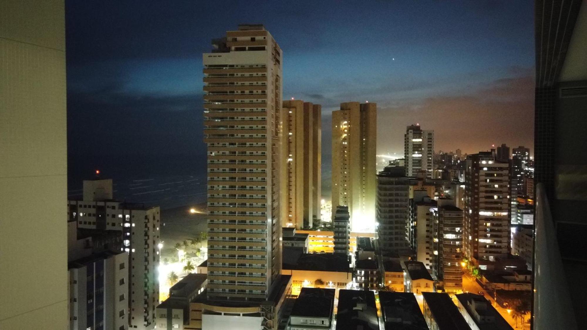 Maravilhosa vista Praia Grande (Santos) Exterior foto