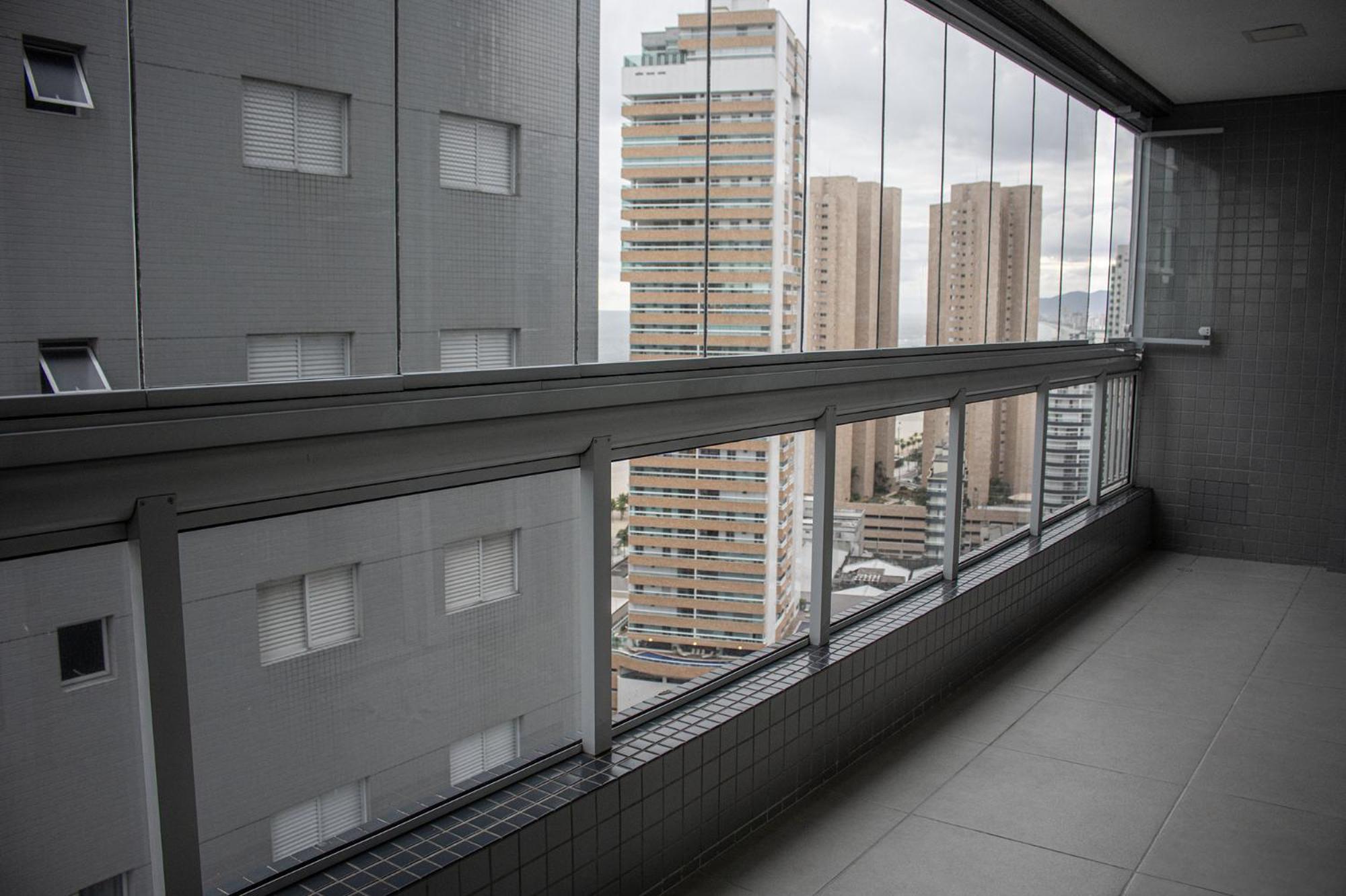 Maravilhosa vista Praia Grande (Santos) Exterior foto